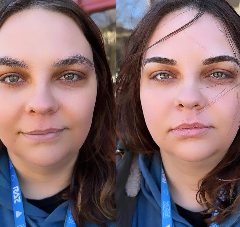 Ombré powder brows in St. Louis 