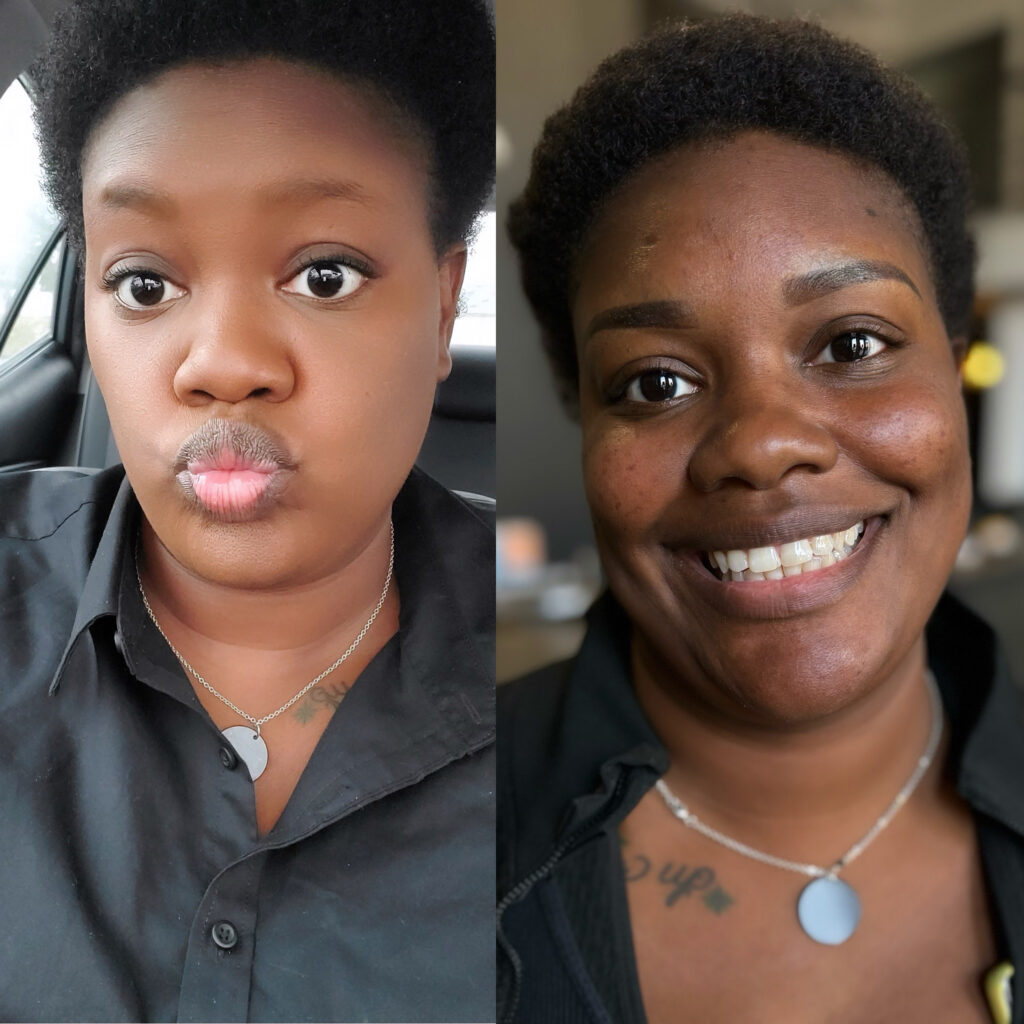 Gwen’s Ombré Powder Brow – Before & After