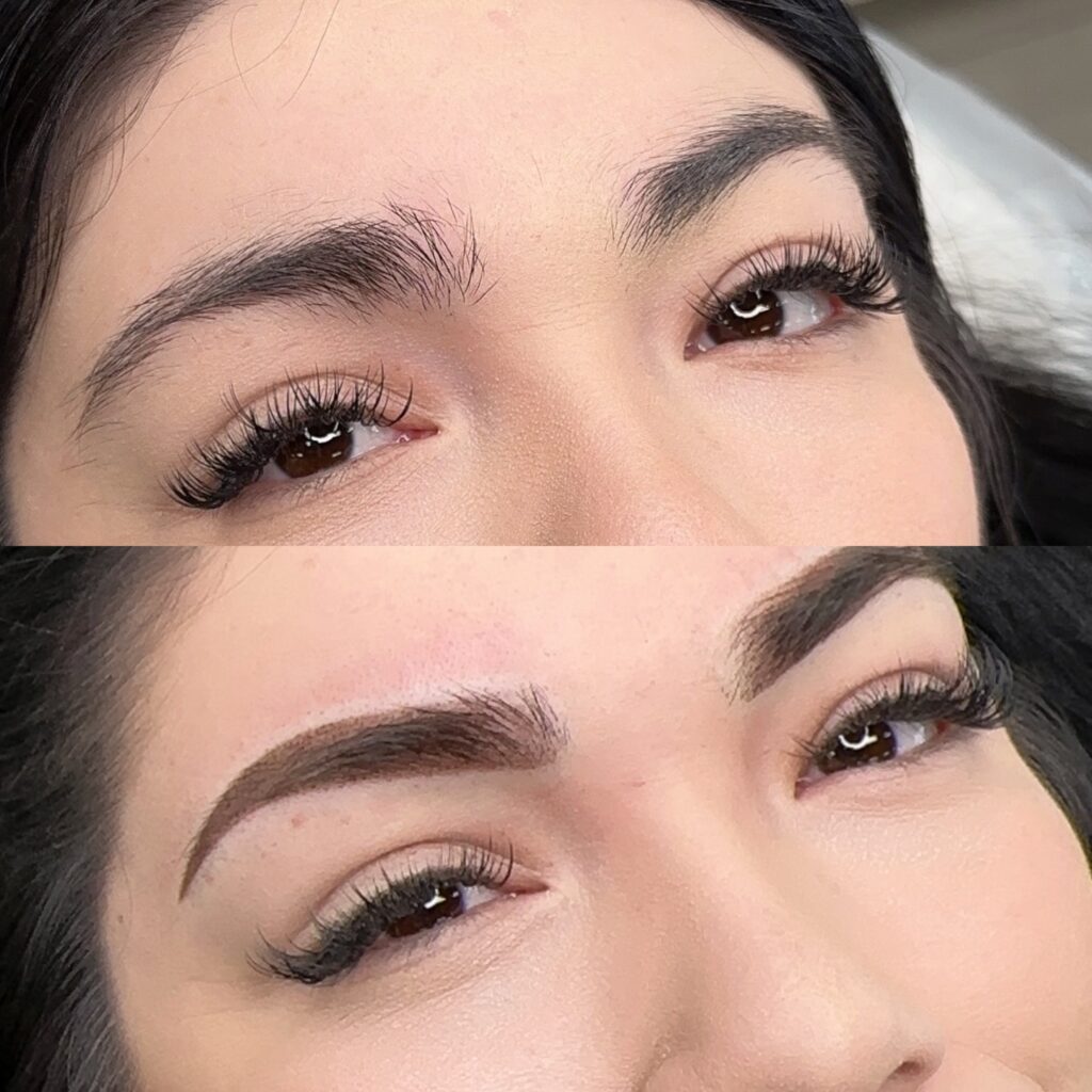 Ombré Powder Brow Results at Saint Brow